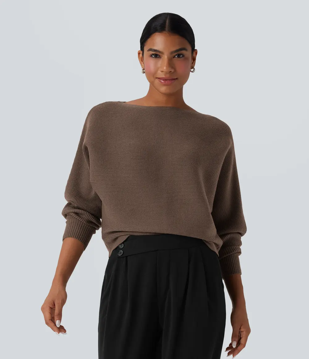 Batwing Jumper in Carafe