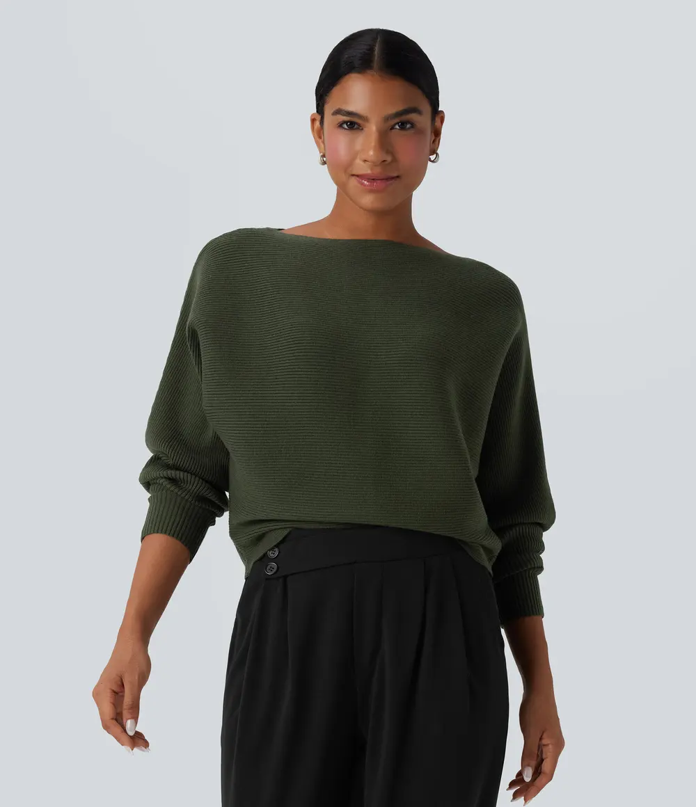 Batwing Jumper in Duffel Bag