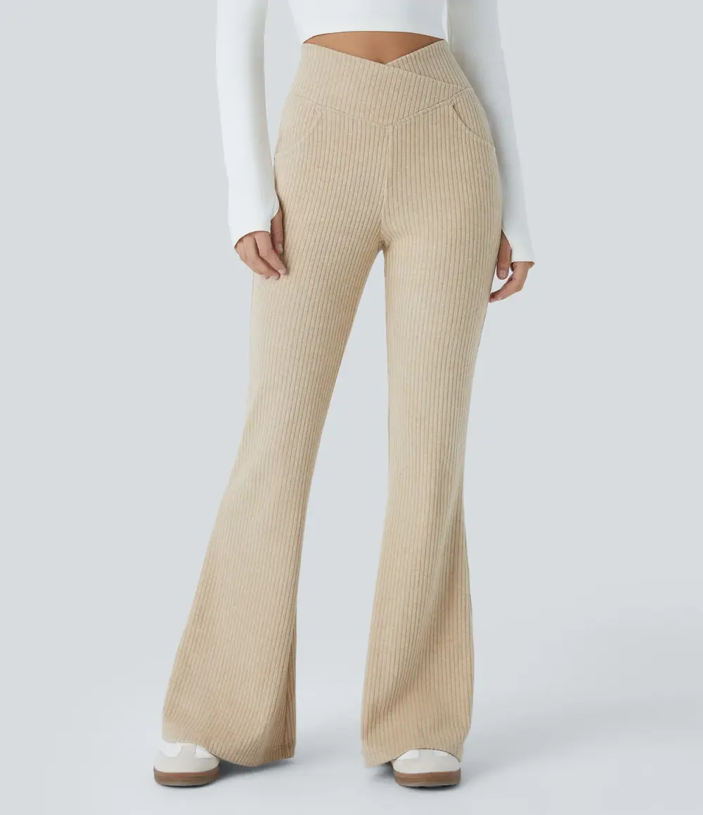 Crossover Ribbed Flares in Fog